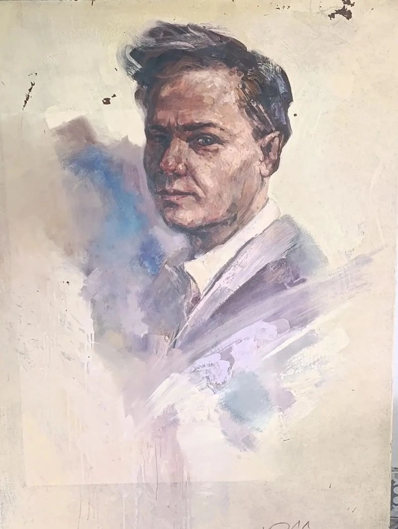 Валерий Никитенко. Автопортрет, 2014 год.