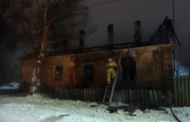 Приехавшим пожарным было уже некого спасать.