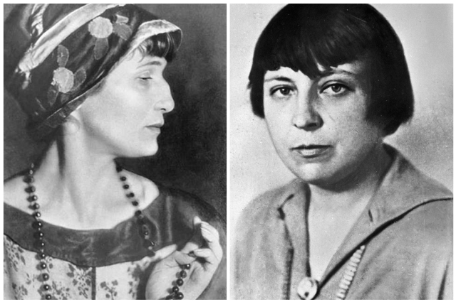 Анна Ахматова и Марина Цветаева