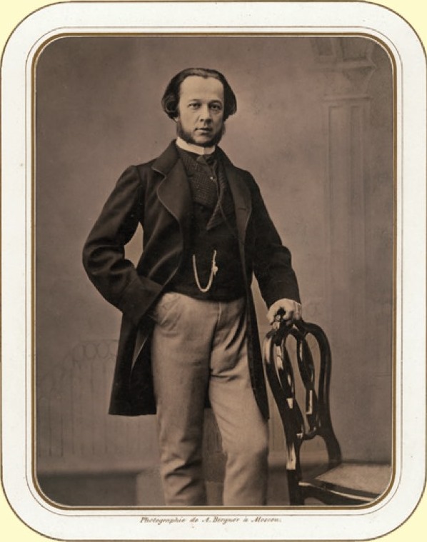 Граф А. С. Уваров. 1860 год.