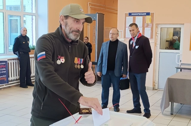 Участник СВО Андрей Долганов.