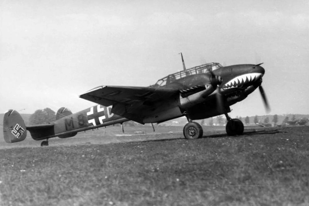Истребитель Ме-110.