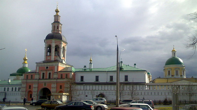 Данилов монастырь в Москве. Вид со стороны ул. Даниловский Вал