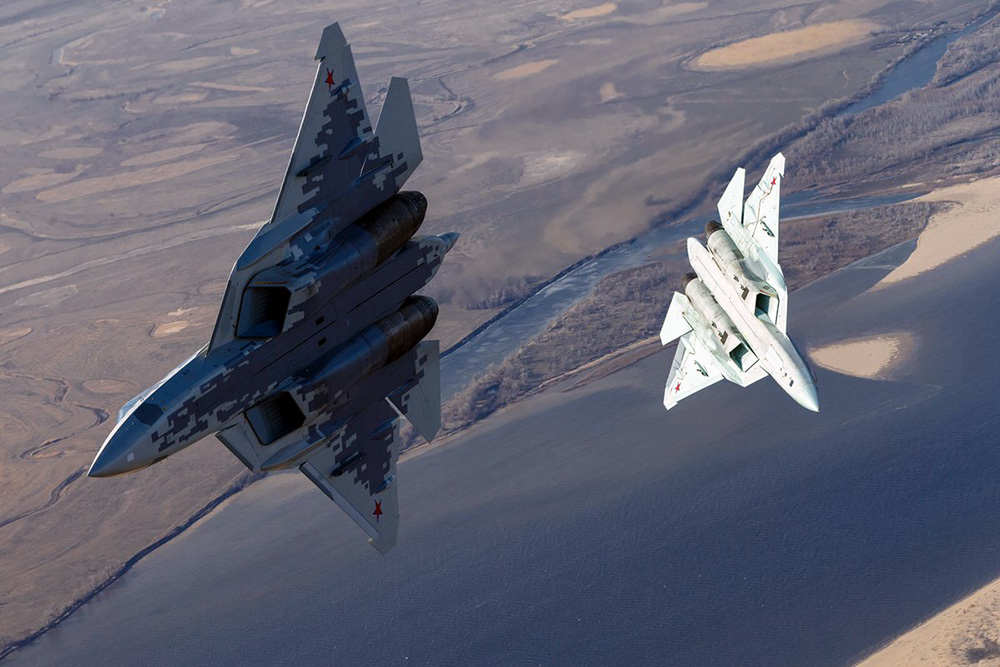 Истребитель Су-57