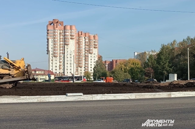 Причиной пробок стал ремонт на разворотном кольце.