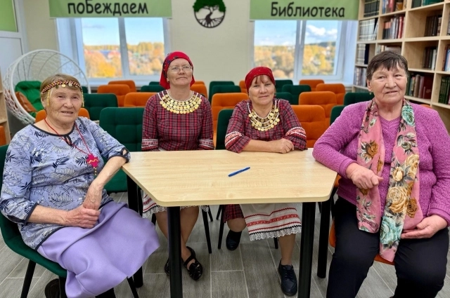 Библиотека в Сюмсинском районе.