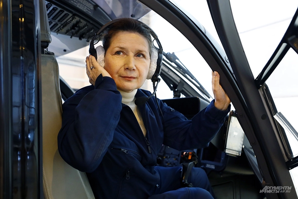 Екатерина Орешникова — пилот санитарной авиации Москвы.