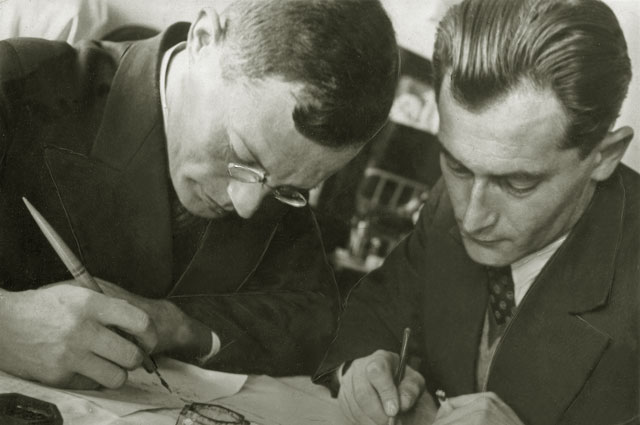 Евгений Петров и Илья Ильф. 1932 год
