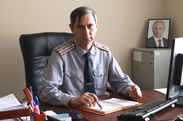 Начальник исправительного центра, полковник внутренней службы Александр Пименов.