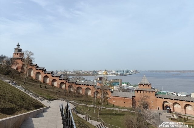 Ни одна крепость Европы не стоит на таком перепаде высот, как Нижегородский кремль. 