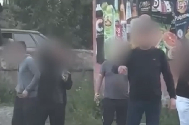 Пока компании махали кулаками, вдруг раздался выстрел.