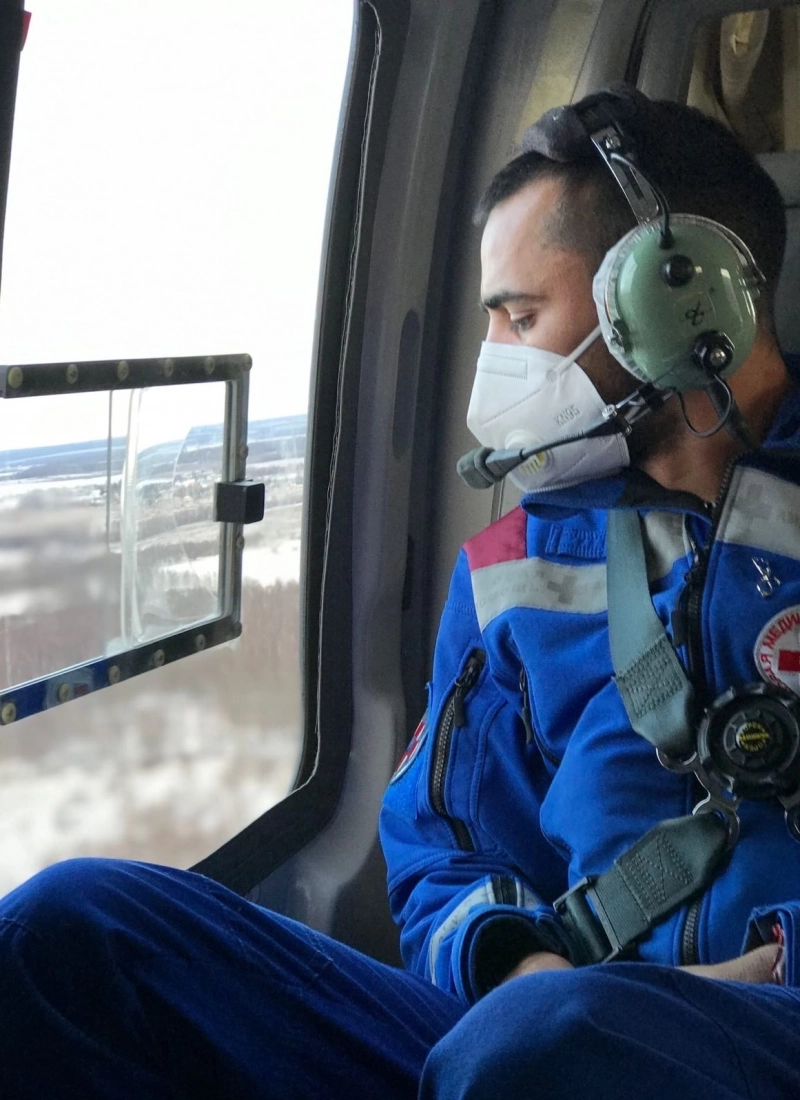 Фельдшер Алиев Релан.