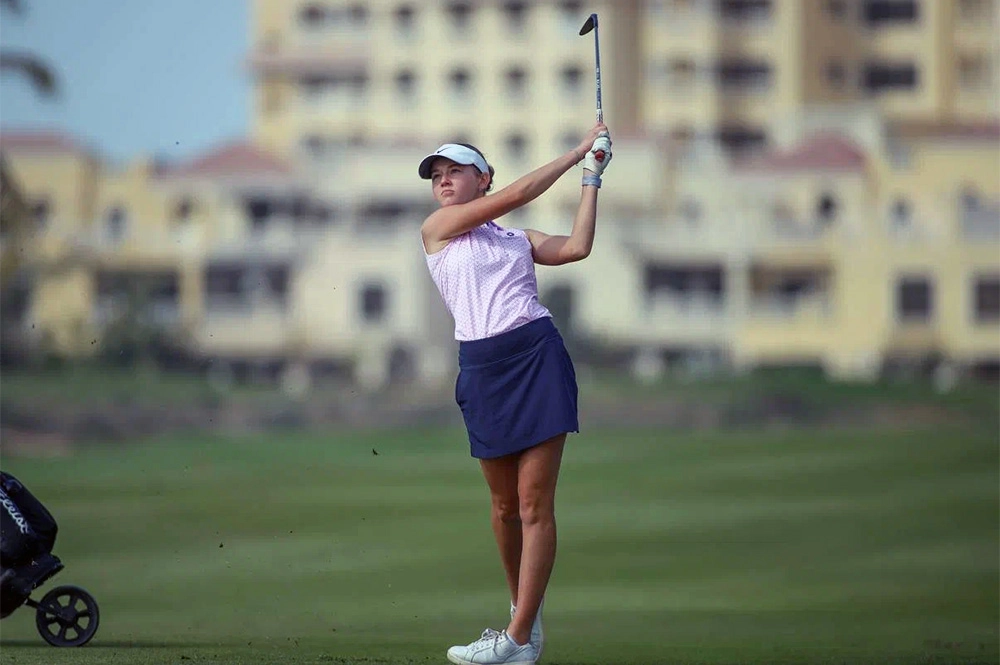 Гольфистка Алиса Молоканова.