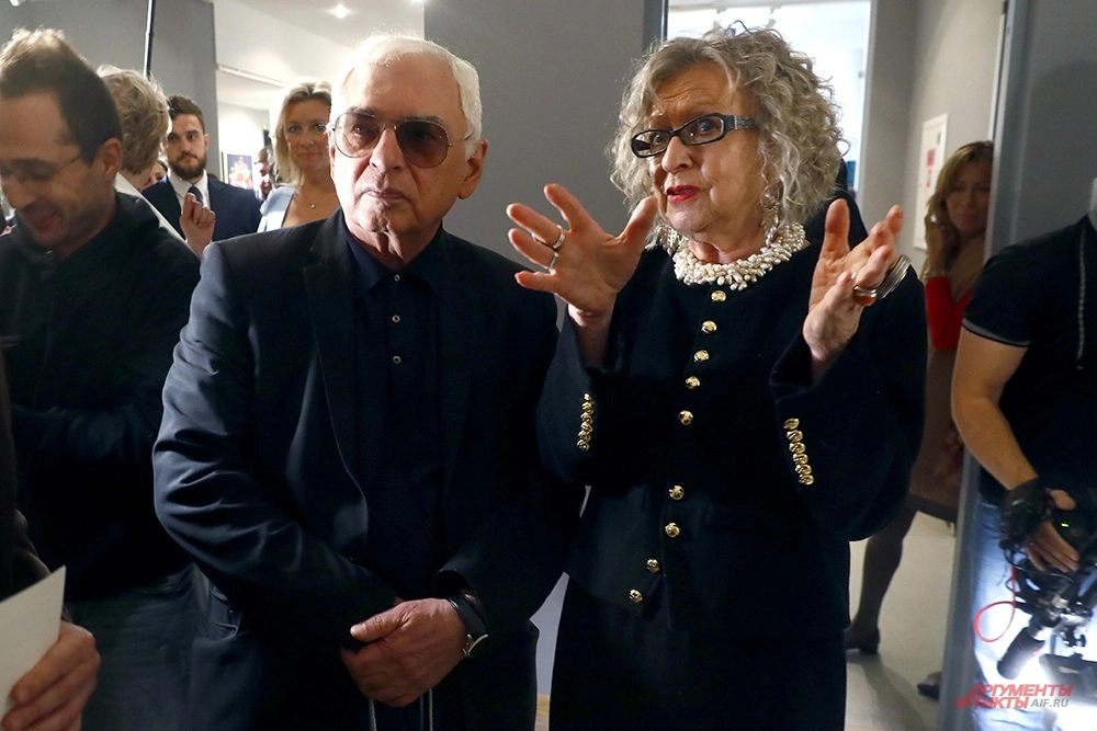 Режиссёр Карен Шахназаров и Ирина Захарова.