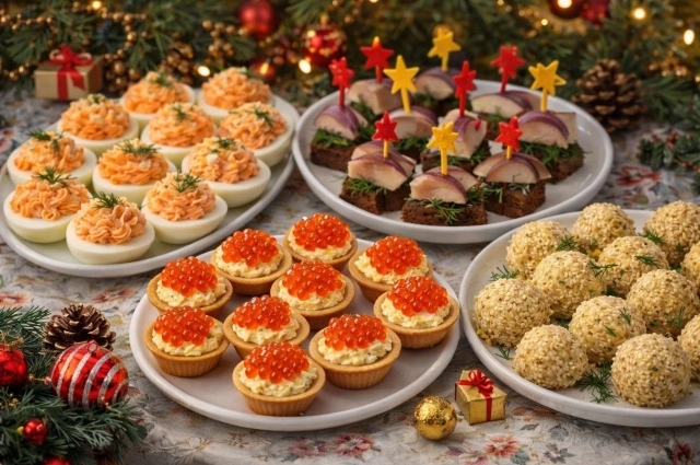 Какой новый год без закусок?