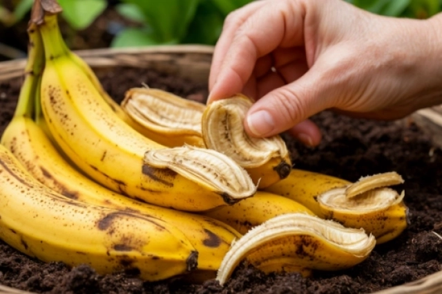 Кожура тоже помогает вырасти рассаде