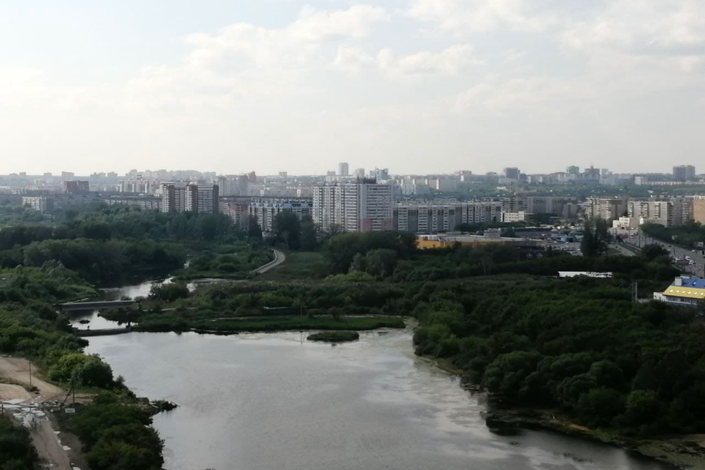 Река Миасс сегодня.