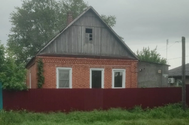 Дом, где случилась трагедия.