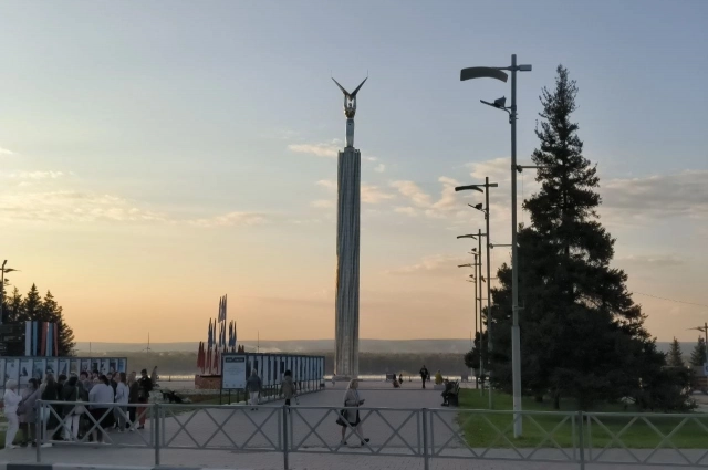Еще одна точка в Самаре откуда можно наблюдать прекрасные закаты.