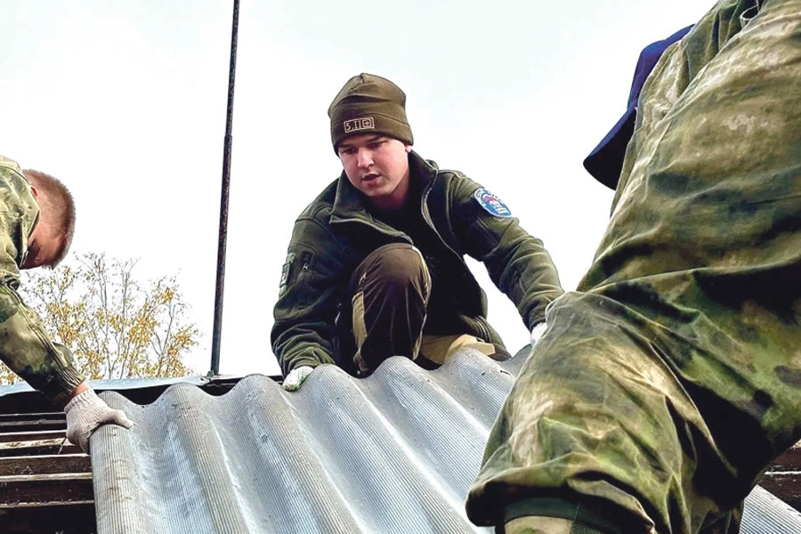 Мирная жизнь возвращается в Гирьи. 