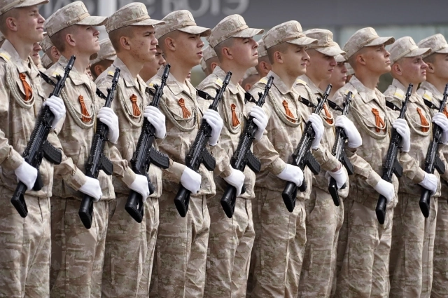 Парад Победы в Ставрополе.