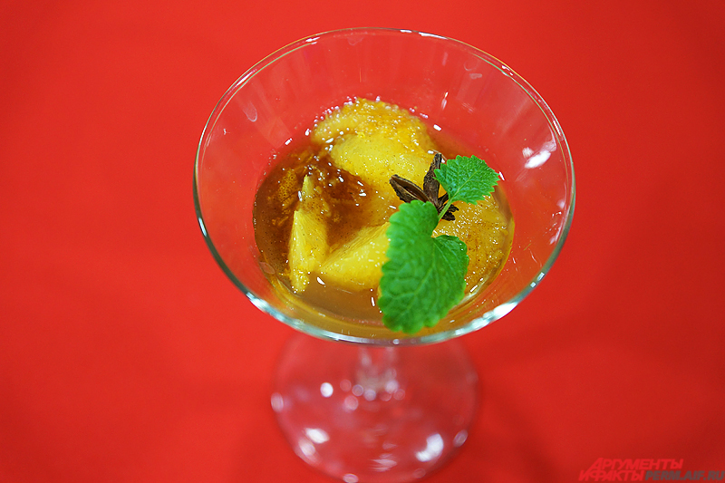 Десерт из апельсинов от кулинара Ги Жедда.