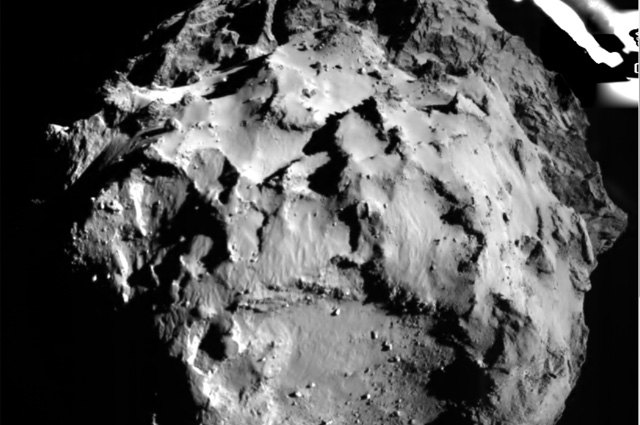 Поверхность кометы Чурюмова-Герасименко