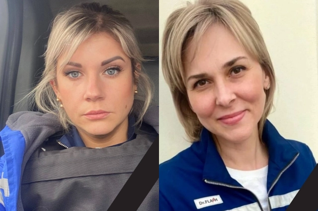 Ольга Любимова и Марина Паровышник 