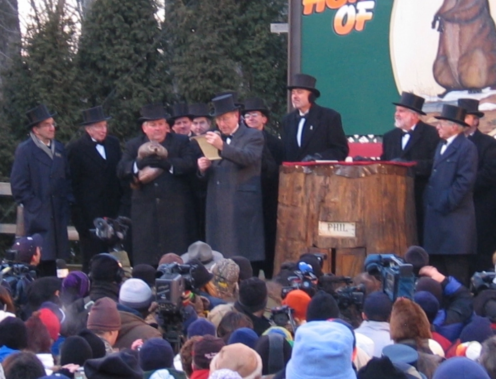 День сурка в Панксатони.