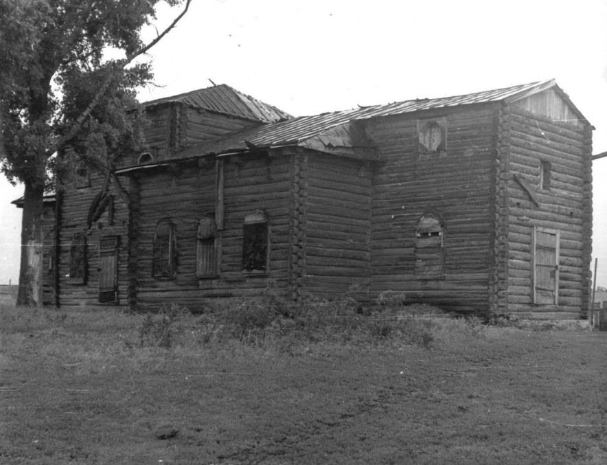 Вид храма в 1974 году.