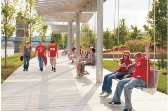 Проект благоустройства набережной правого берега Суры.