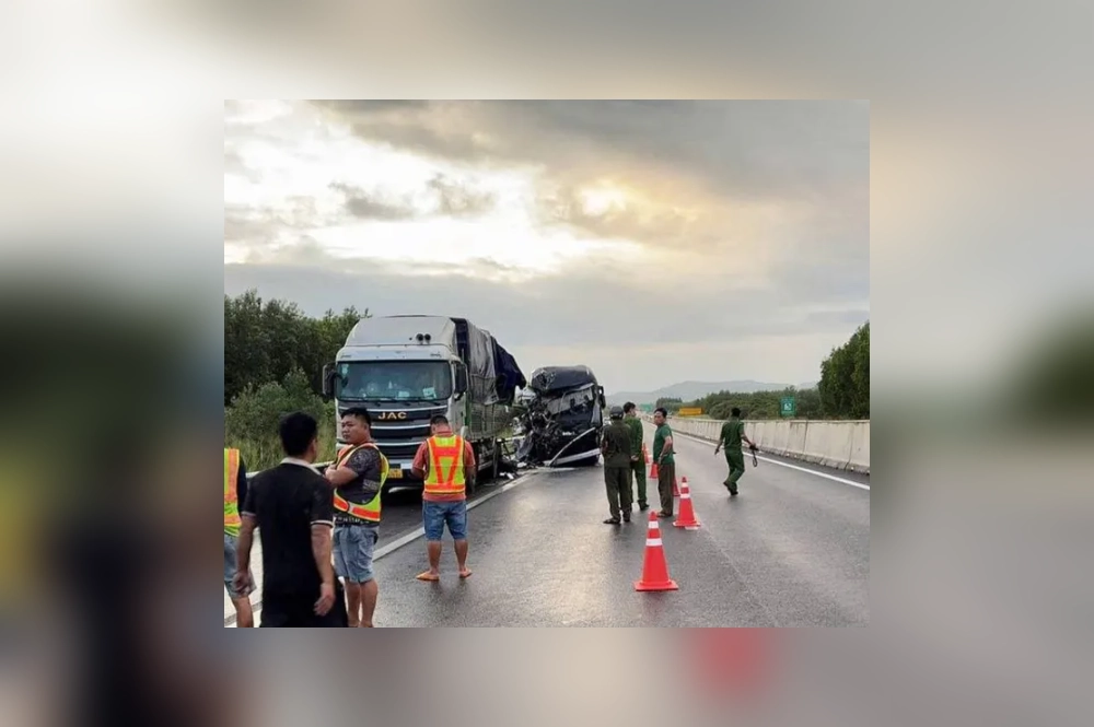 ДТП произошло во Вьетнаме.