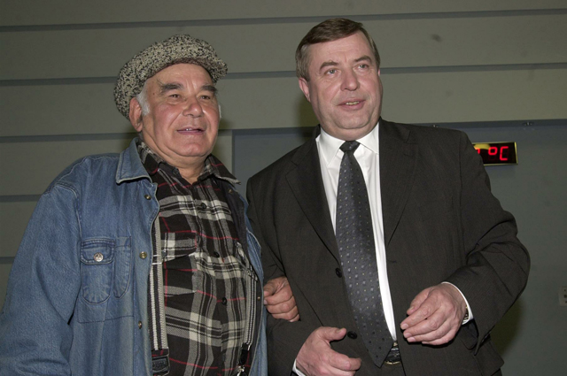 Геннадий Селезнёв с Василием Песковым