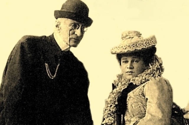 Великий князь Николай Константинович с женой Надеждой Александровной в Ташкенте.
