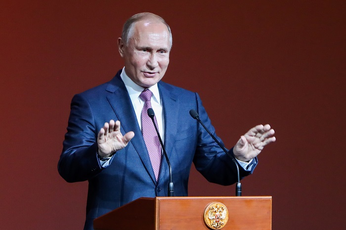  Владимир Путин на гала-открытии VII Санкт-Петербургского международного культурного форума.