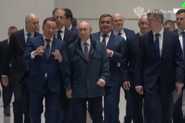 Президент на «Мотовилихинских заводах».