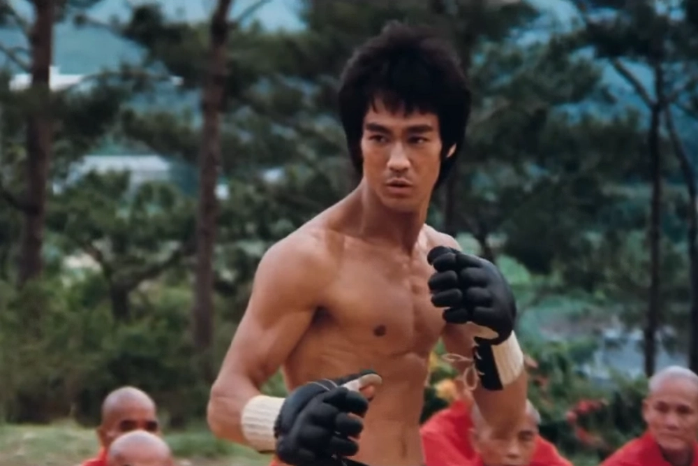 Брюс Ли в фильме «Выход дракона».