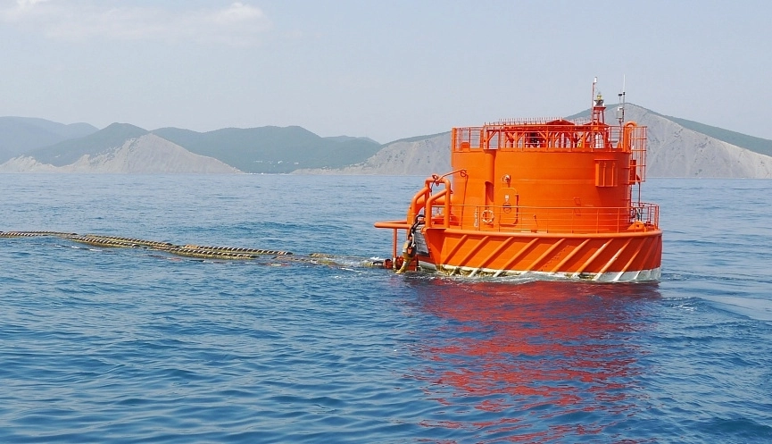 Порт в Новороссийске.