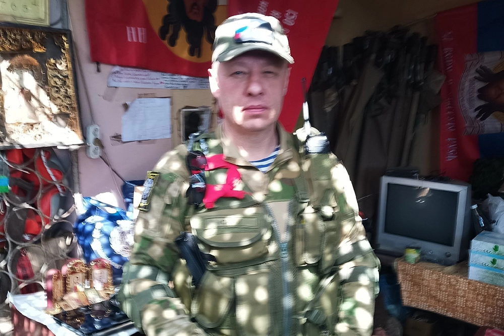 Командир группы разведки Игорь Носов.