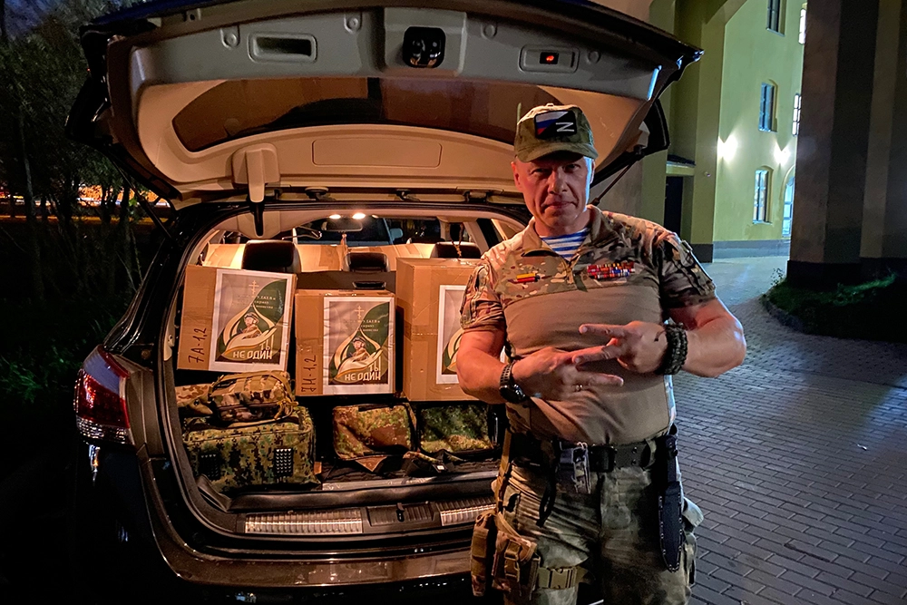 Командир разведгруппы Игорь Носов.