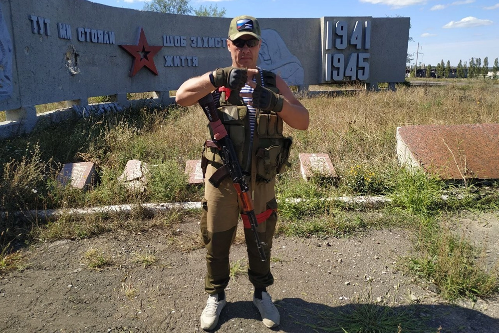 Командир разведгруппы Игорь Носов.