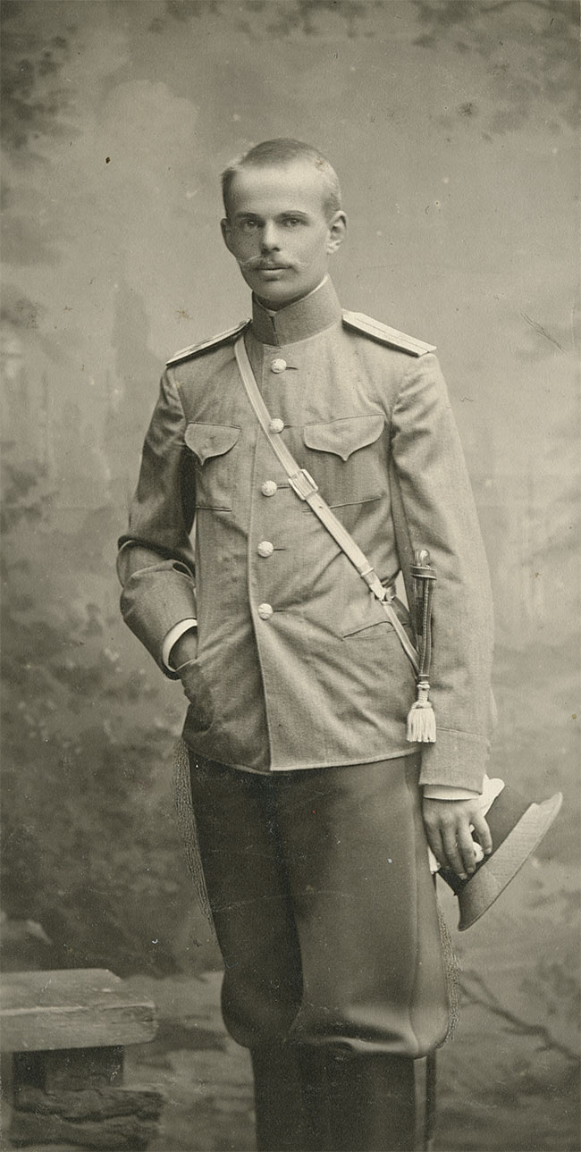 Унгерн фон Штернберг во время Первой мировой войны.