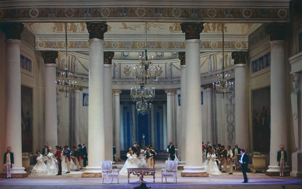 Опера П.И. Чайковского «Евгений Онегин» в Большом театре, 1979 г.