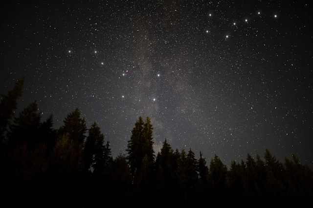 Звезды, звездное небо, звездопад