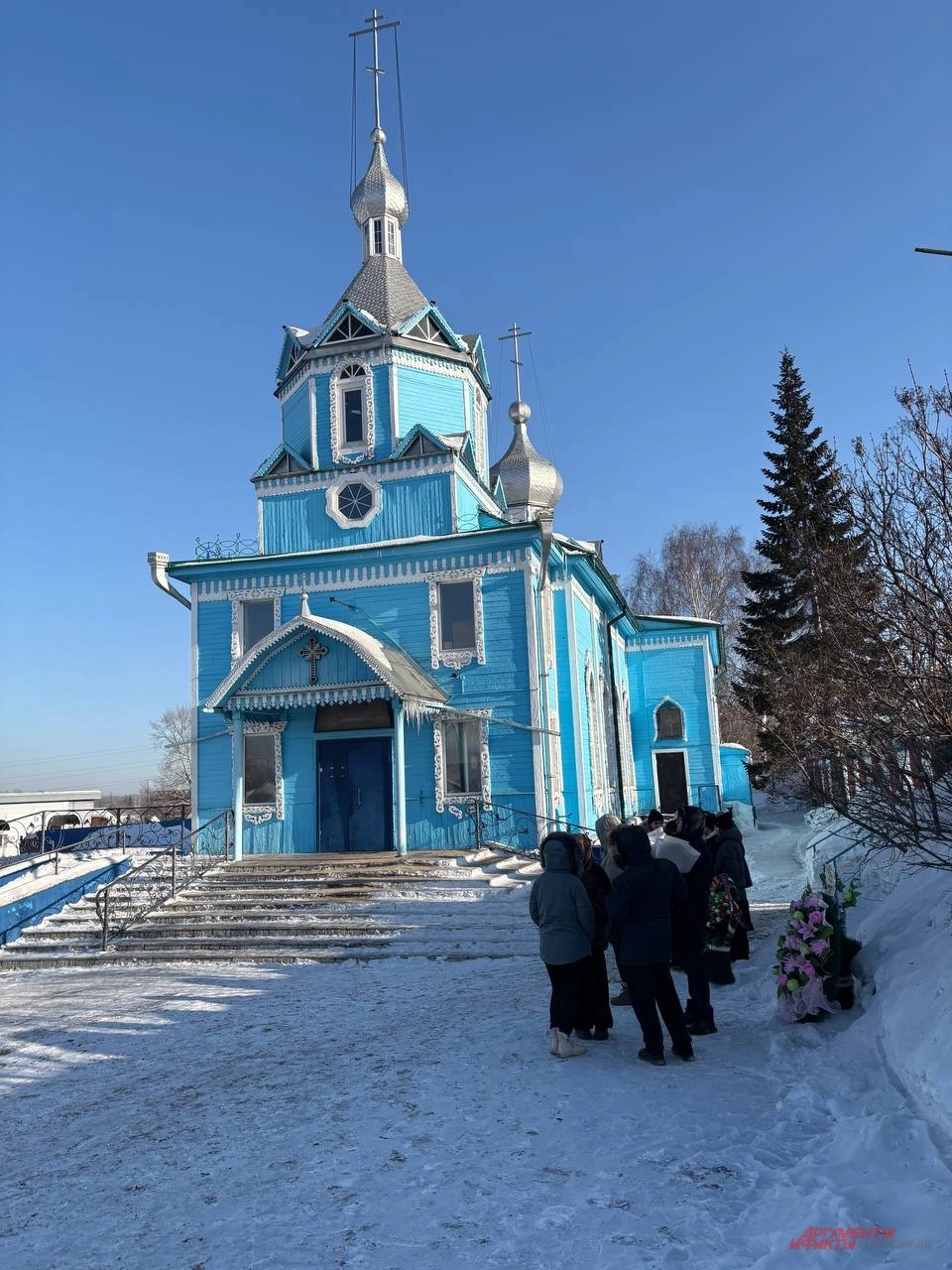 Храм, где отпевали детей.