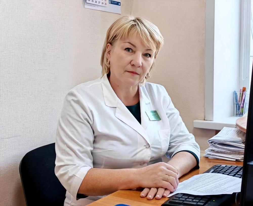 Врач-онколог высшей квалификационной категории Наталия Васильева.