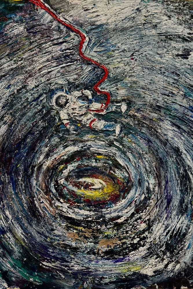 картина «Пуповина Космоса», автор — Надежда Ёлкина 