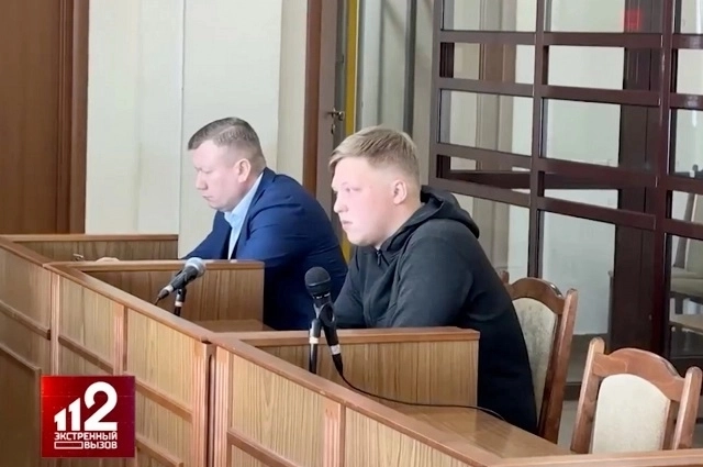 Максим Борсов на первом заседании Верховного суда Чувашии.