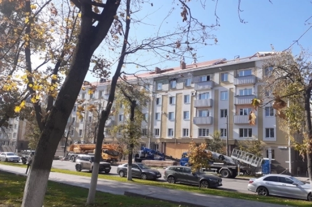 На тетаральном проезде, д.3 работы идут, крышу восстанавливают.