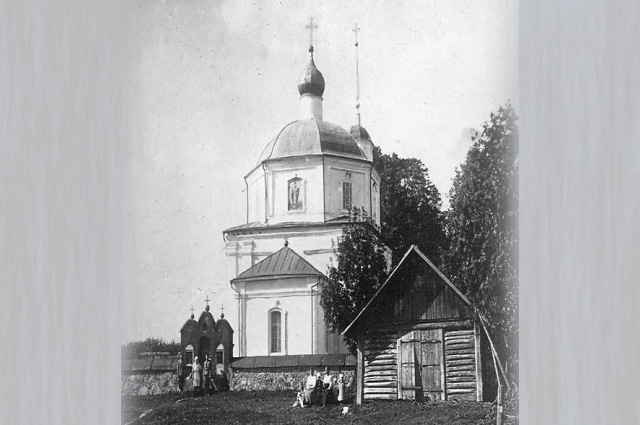 Церковь Николая Чудотворца в Качанове, 1929 год.